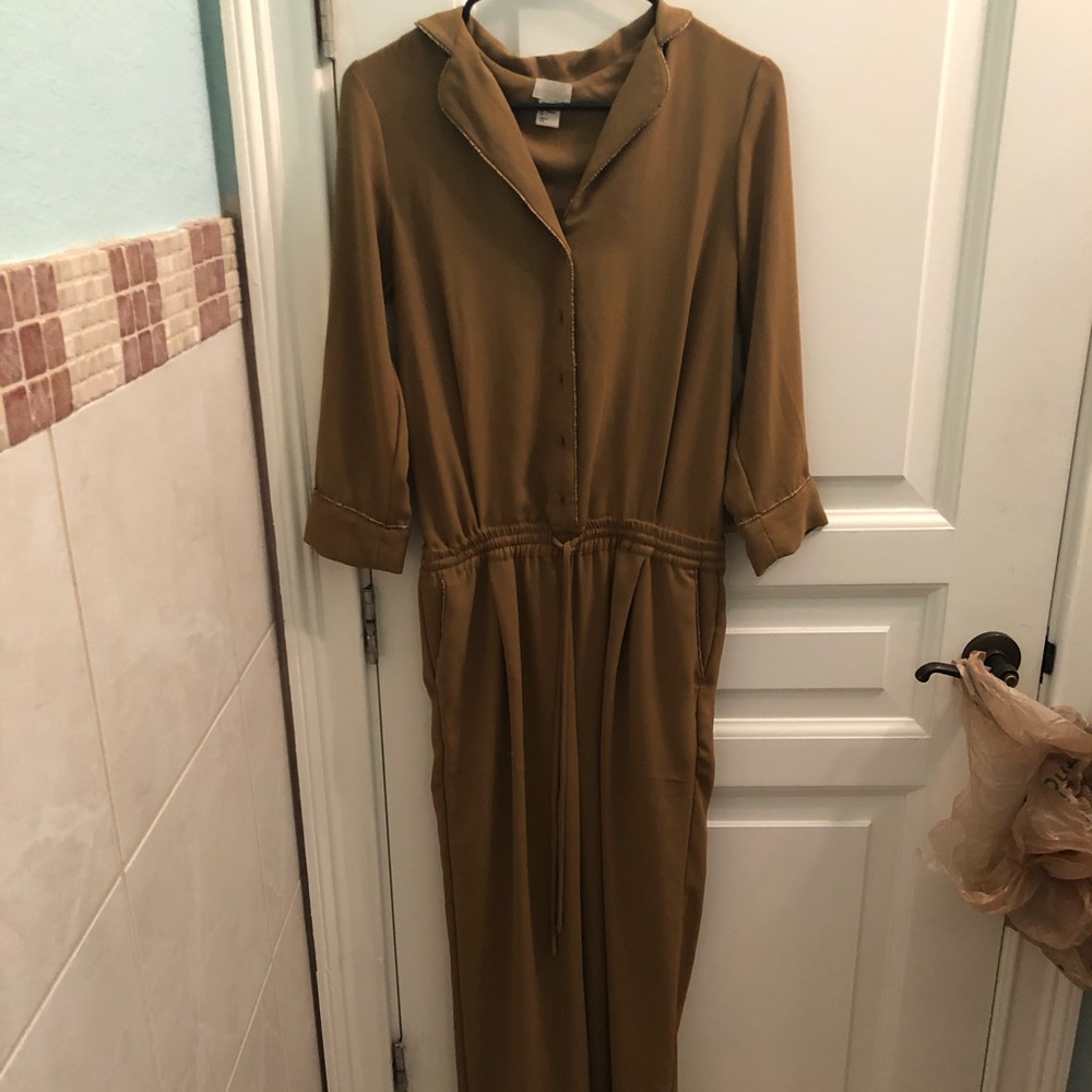 Full length h and m embellished jumpsuit